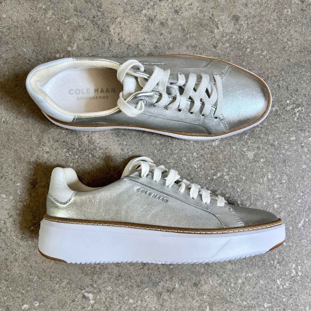 Cole Haan Women's Grandpro Topspin Sneaker, leather BRAND NEW, NWOT